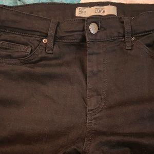 TopShop Leigh Black Jeans